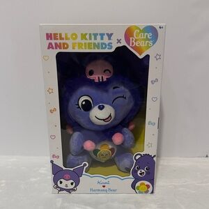 Kuromi x Harmony Bear Hello Kitty And Friends X Care Bears Plush